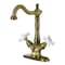 Kingston Brass KS1493PX Vessel Sink Faucet, Antique Brass KS1493PX - alternate 1